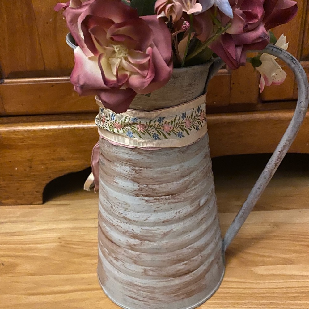 Upcycled Handmade Water Jug-12 in. High
